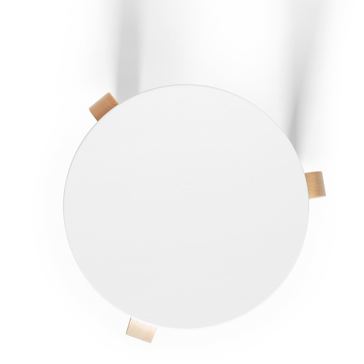 Artek Alvar Aalto Anniversary Stool 60 - Three Legged Stool - White