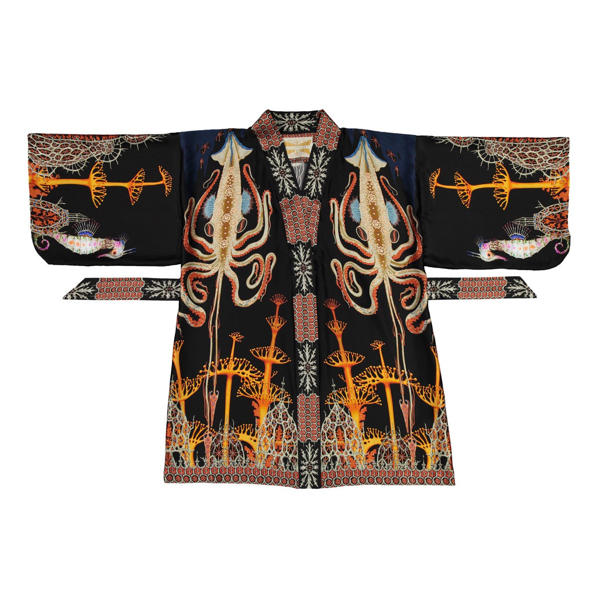Klaus Haapaniemi Notre Dame Silk Kimono