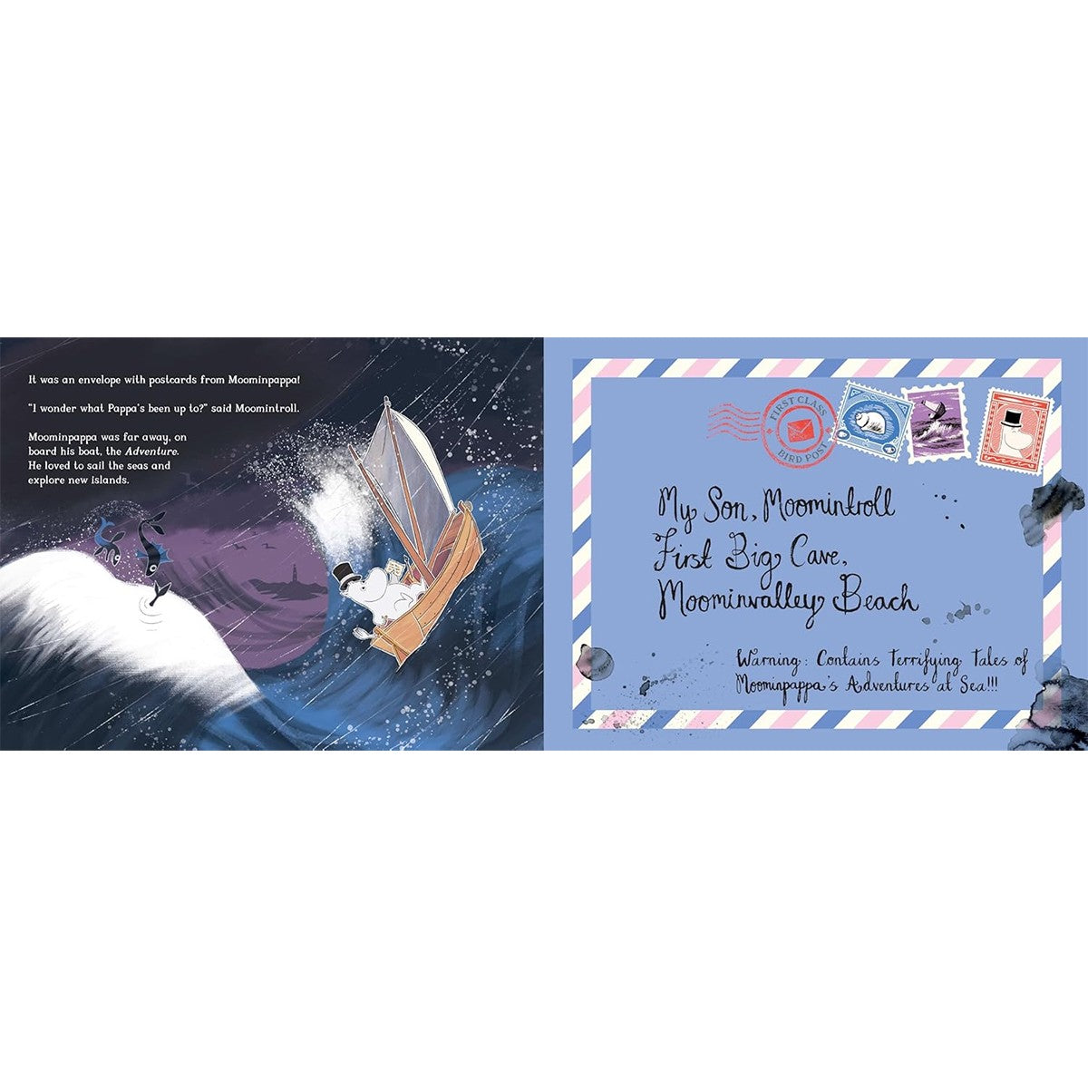 Moomin Mail Hardcover Book