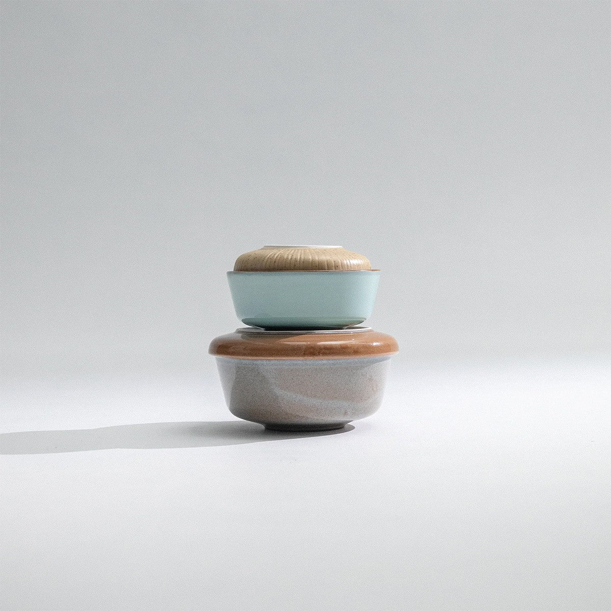 Pentik Tuntu Grey / Brown Soup / Cereal Bowl