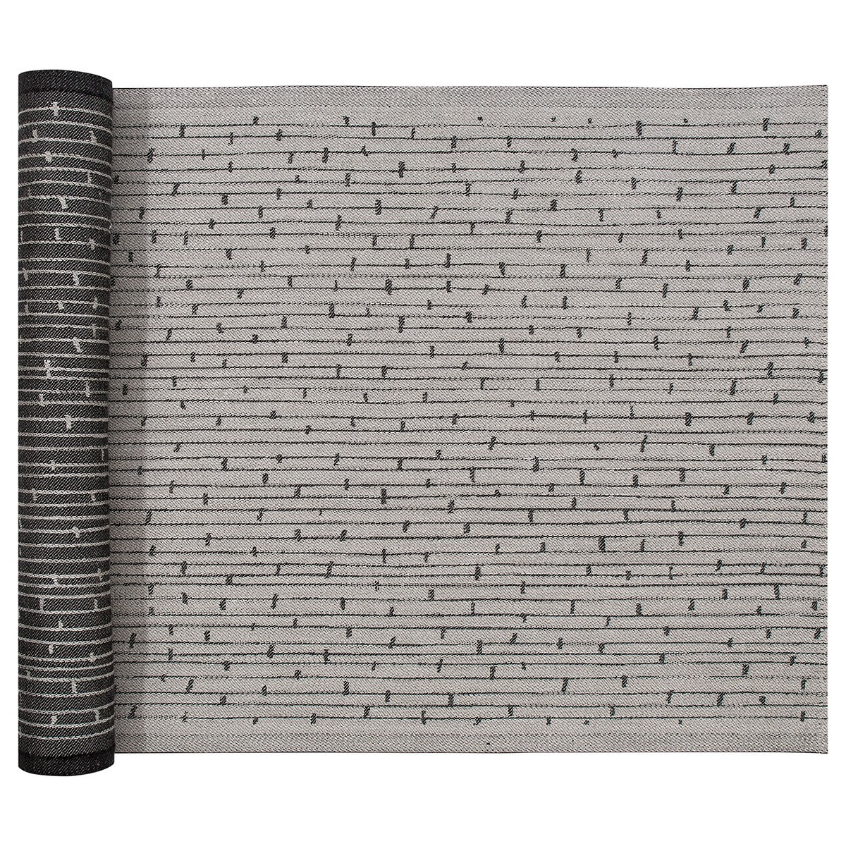 Lapuan Kankurit Metsa Linen / Black Sauna Bench Cover
