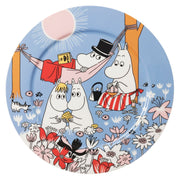Arabia Moomin Family Time Serving Plate - 80th Anniversary