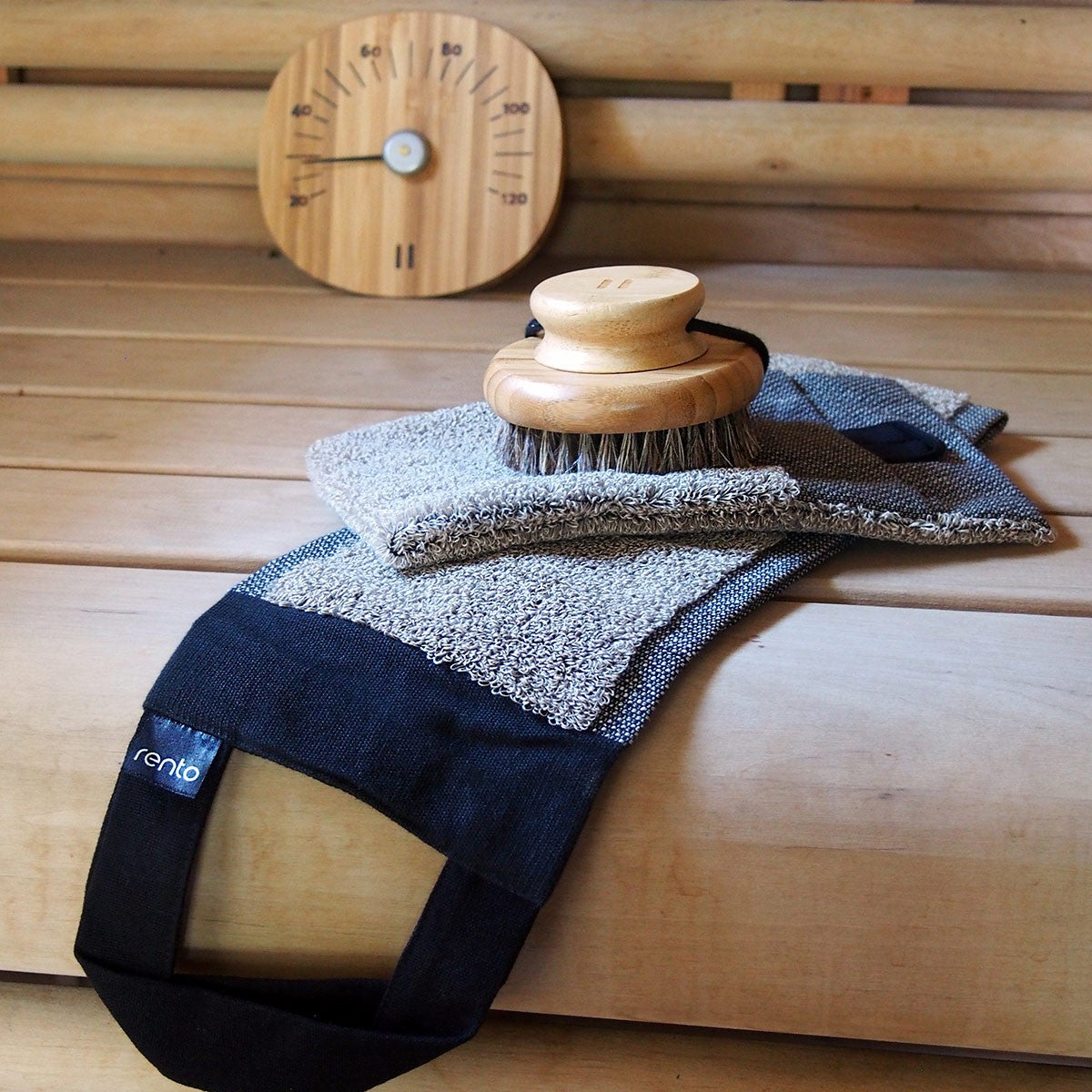 Rento Sauna Back Scrubber