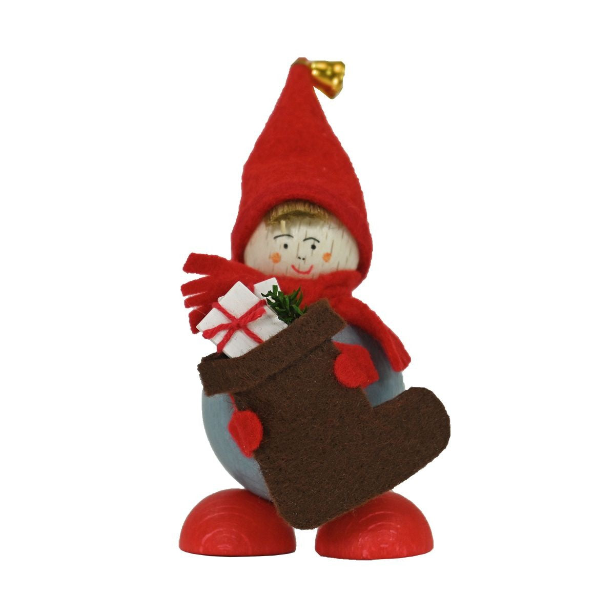 Niilo with Stocking Tonttu