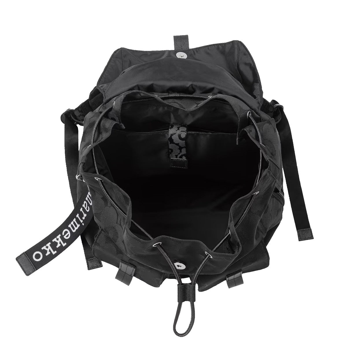 Marimekko Unikko Black Everything Backpack