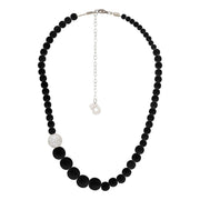aarikka Bertta Black / Silver Necklace