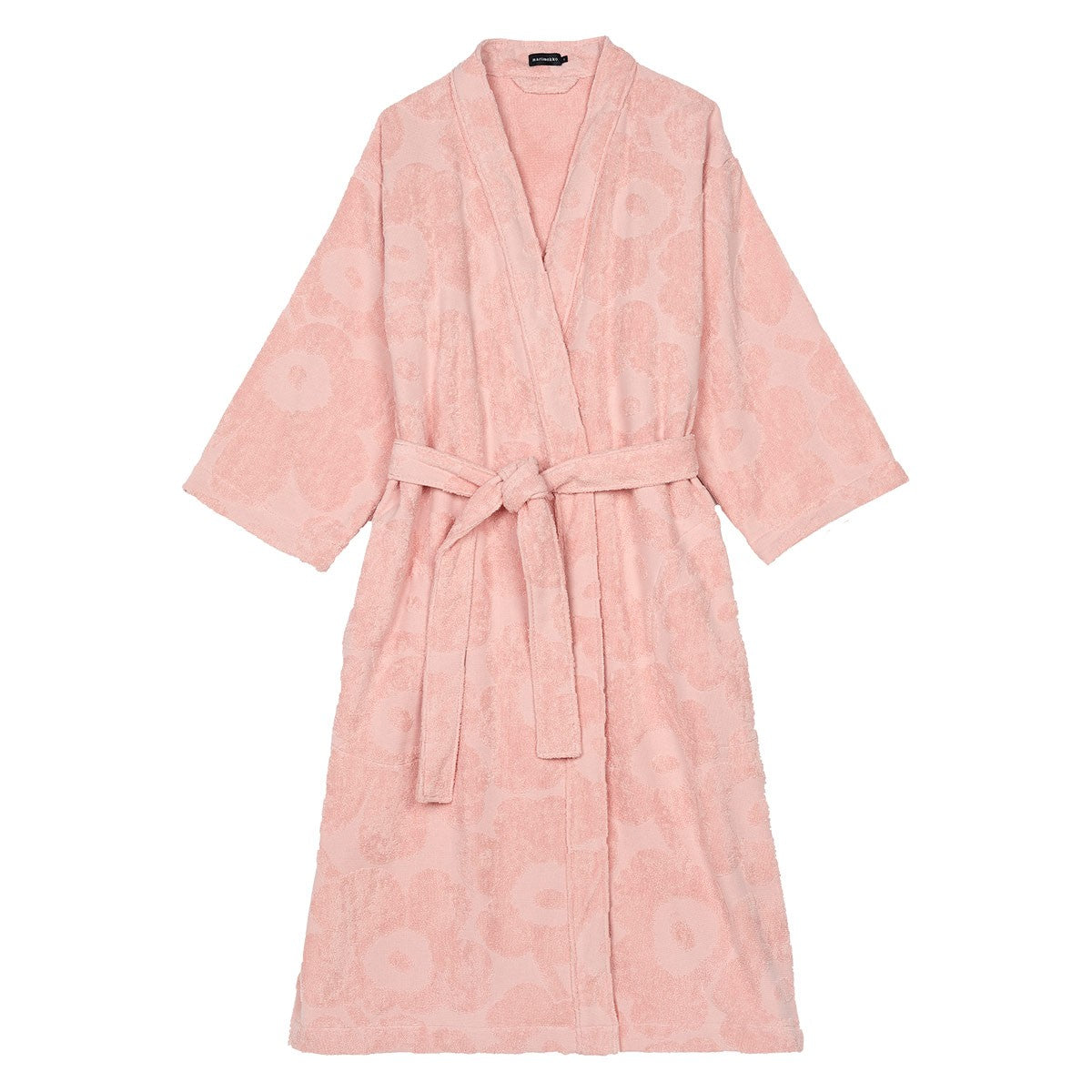 Marimekko Unikko Powder Pink Bathrobe