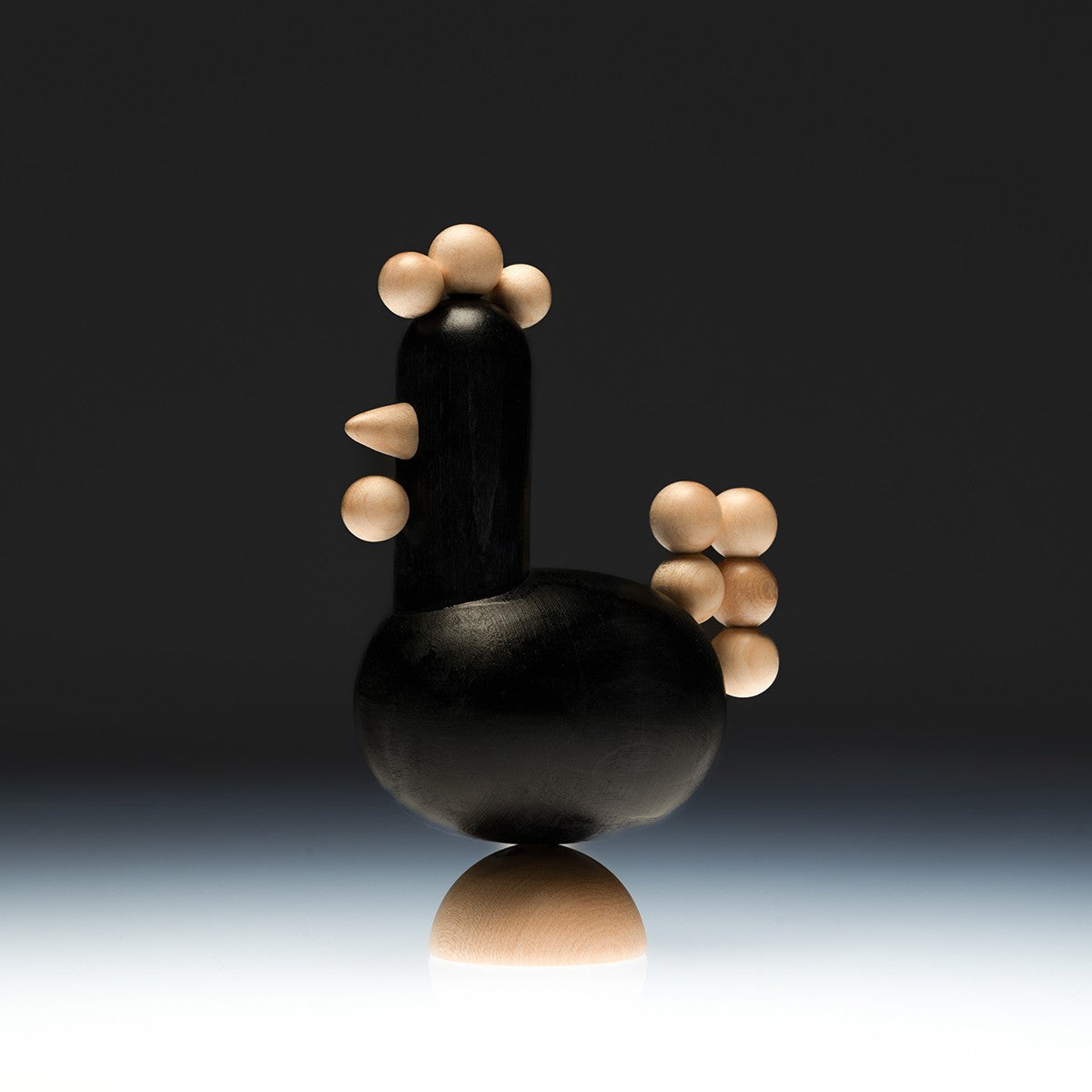 aarikka Cockerel Wooden Figure
