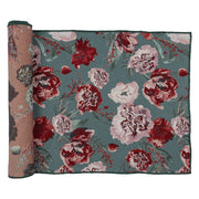 Pentik Kimara Green / Red Tapestry Table Runner