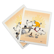 Moomin Summer Swim Dishcloth Set