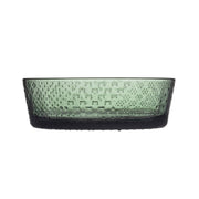 iittala Tundra Pine Green Small Glass Serving Bowl