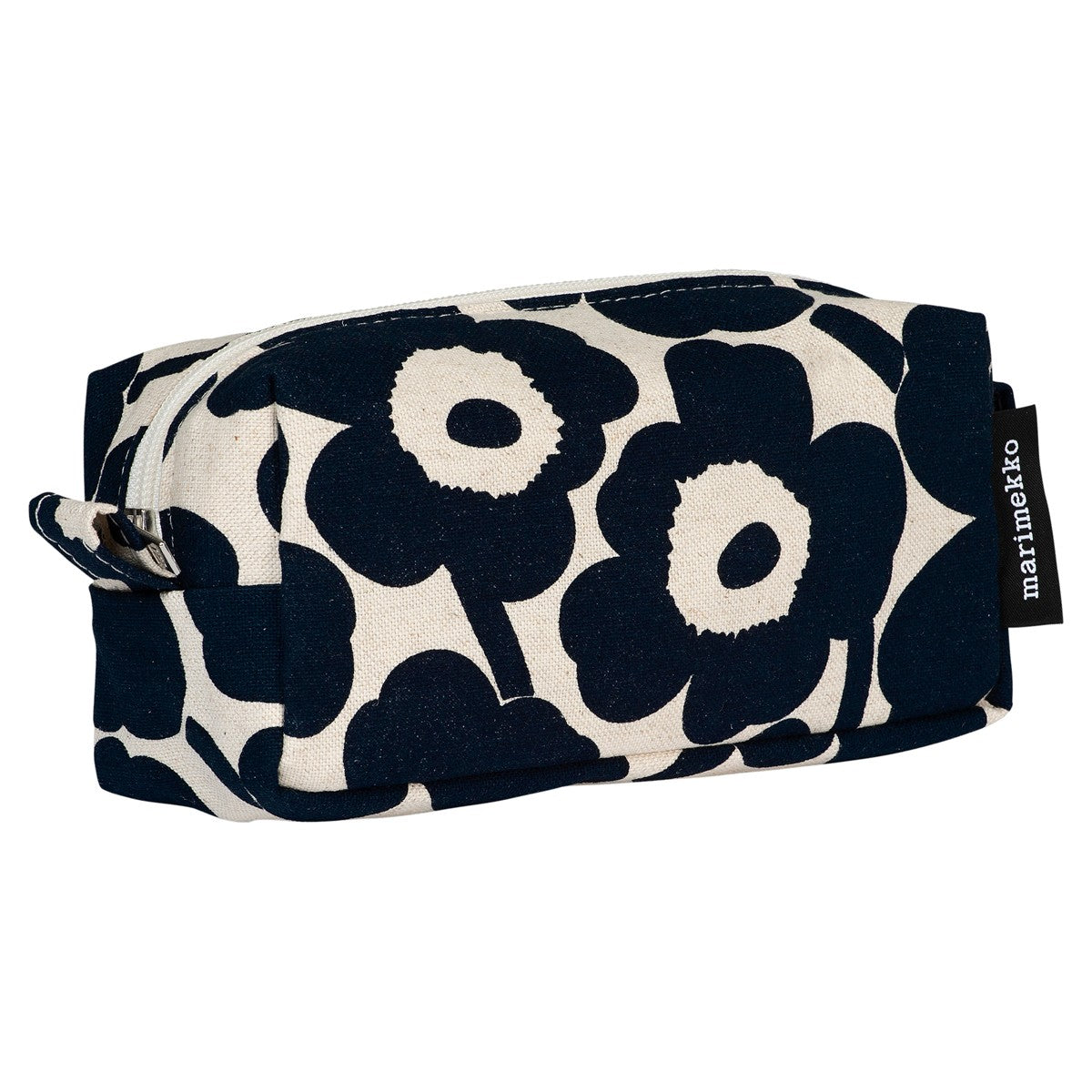 Marimekko Unikko Ivory / Navy Tiise Cosmetic Bag