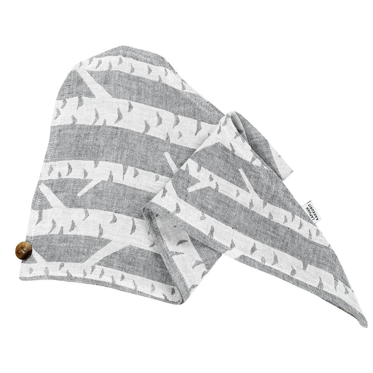 Lapuan Kankurit Koivu Grey / White Hair Turban