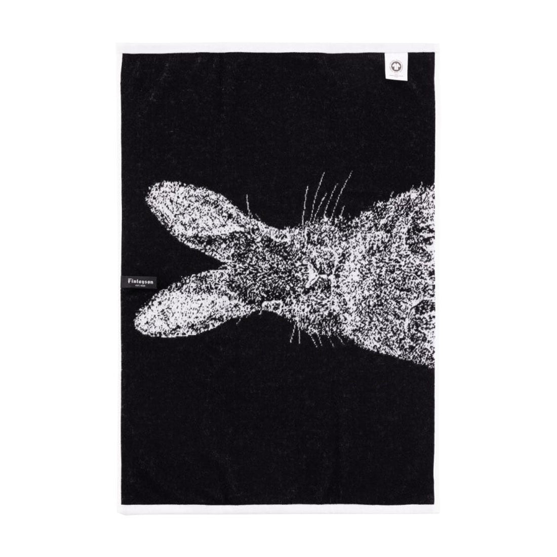 Finlayson Pupu Black / White Hand Towel