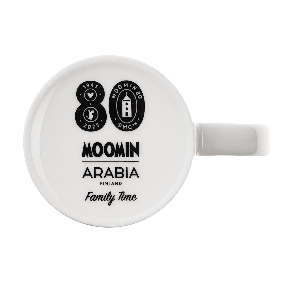 Arabia Moomin Family Time Mug - 80th Anniversary