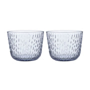 Marimekko Syksy Light Blue Glass Tumblers - Set of 2
