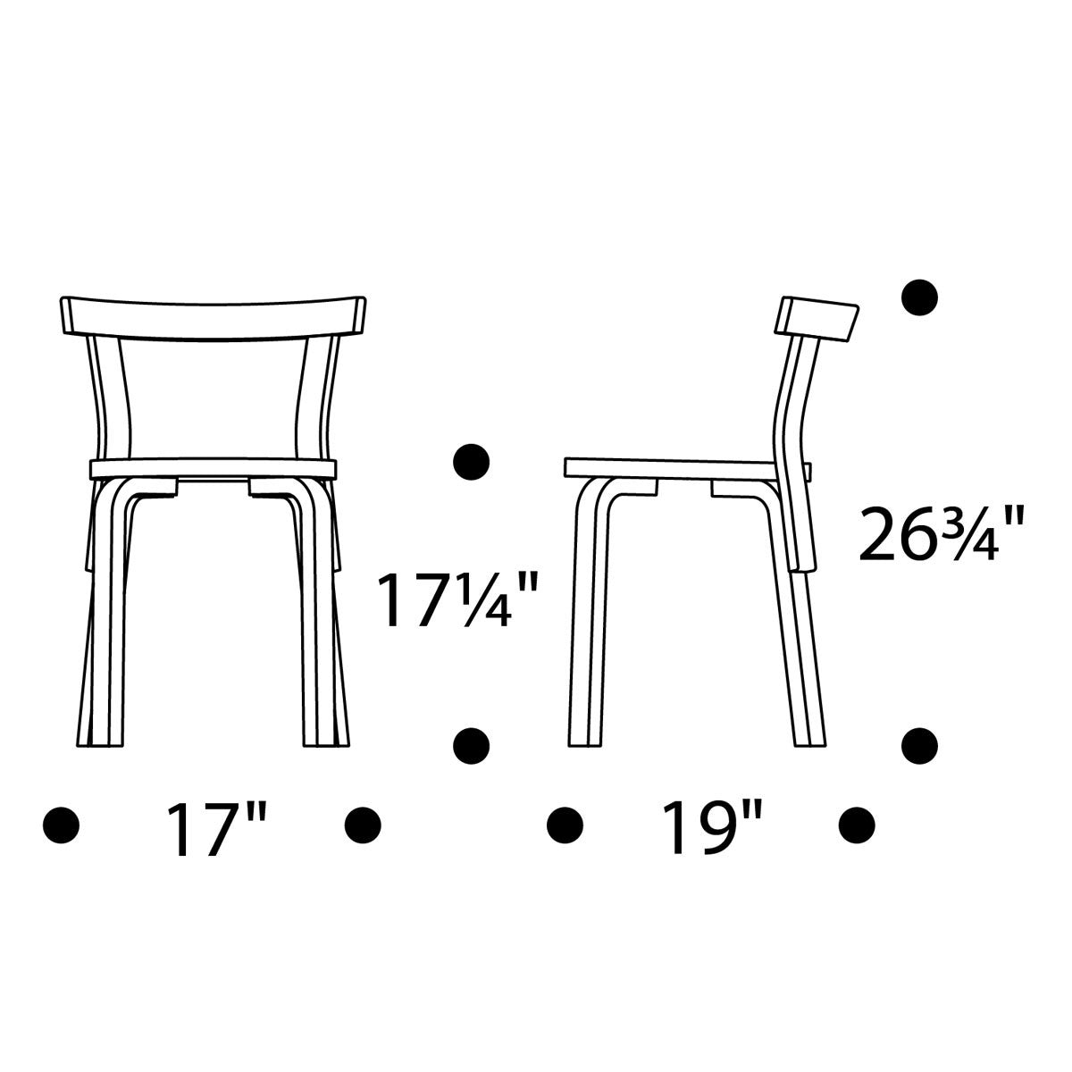 Artek Alvar Aalto 68 Chair