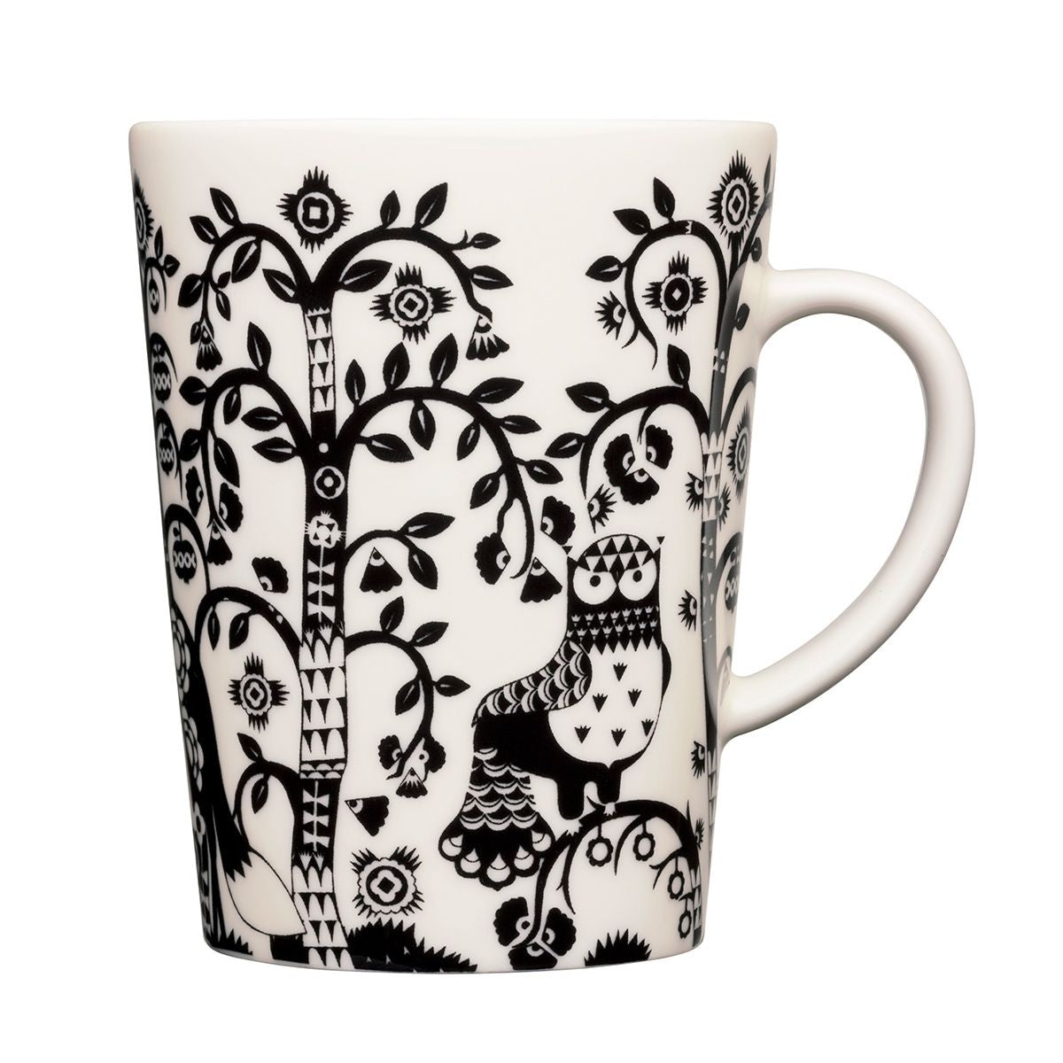 iittala Taika White / Black Mug - 13-1/2 oz