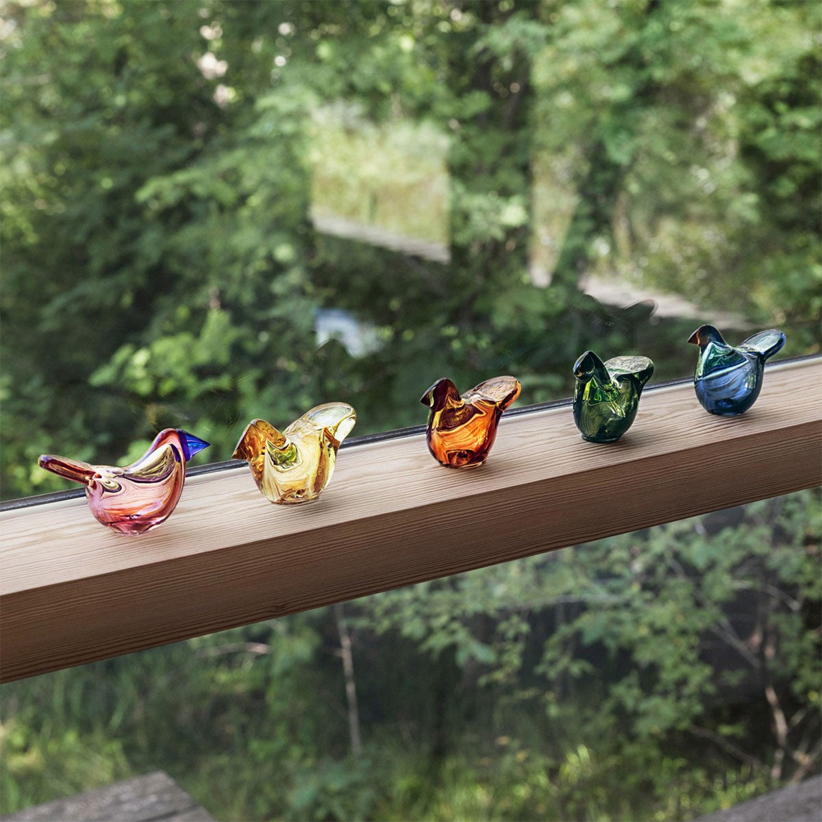 iittala Toikka Flycatchers - Set of 5