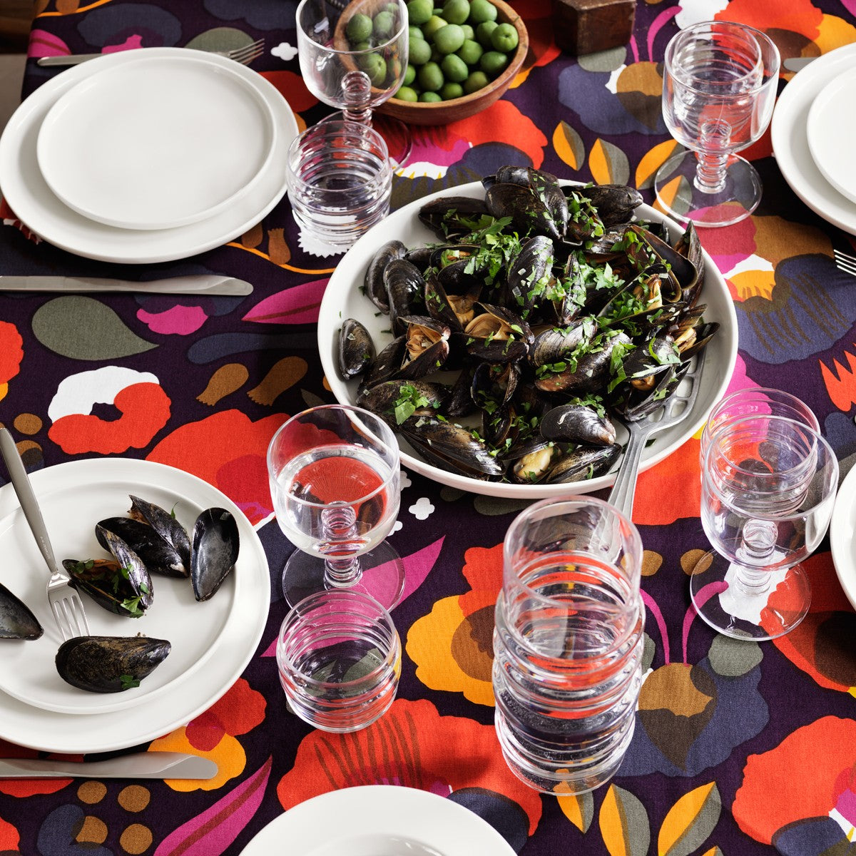 Marimekko Oiva White Dinner Plate
