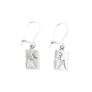 Korunilo Reindeer Mini Cutout Hook Earrings