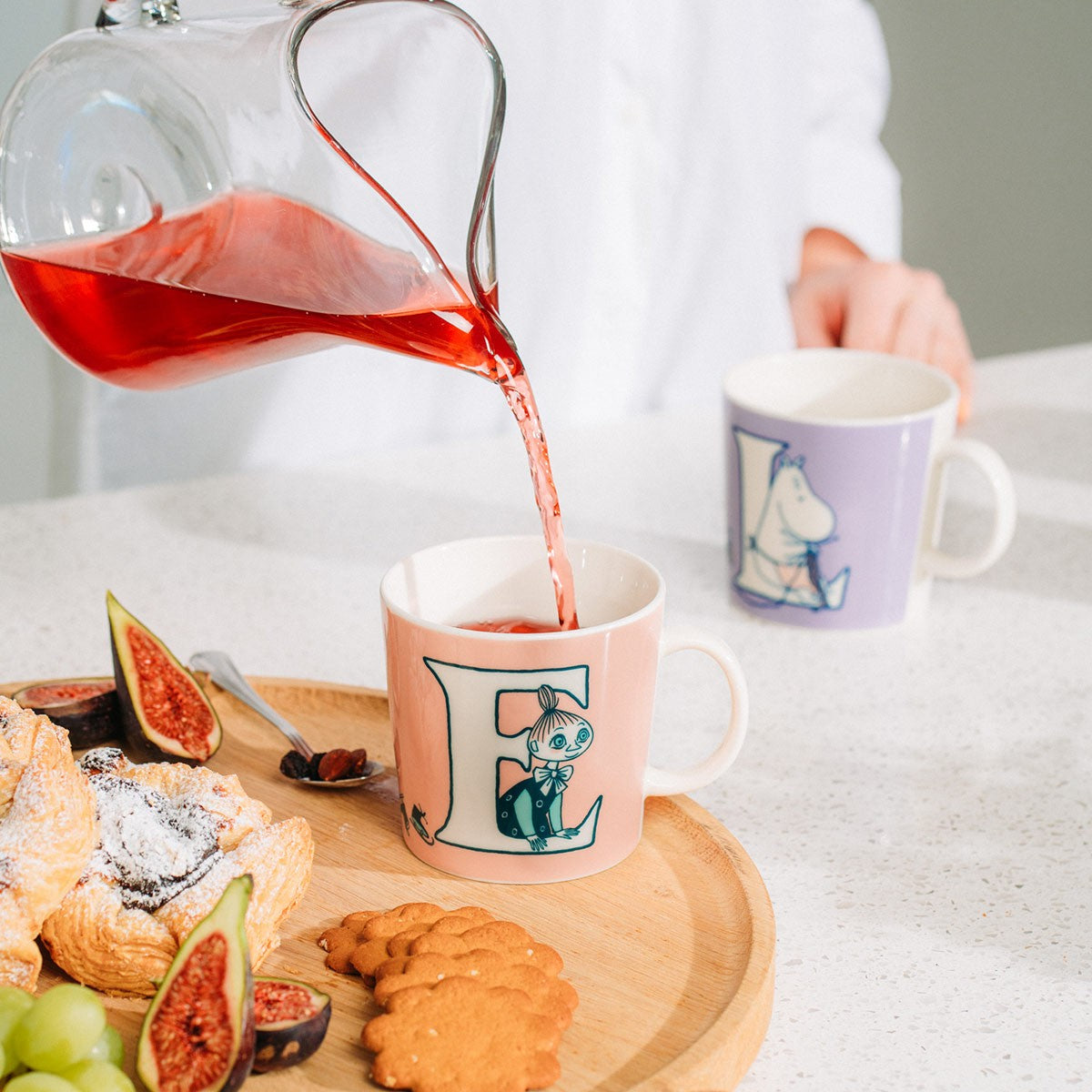 Arabia Moomin ABC Pink Mug - E