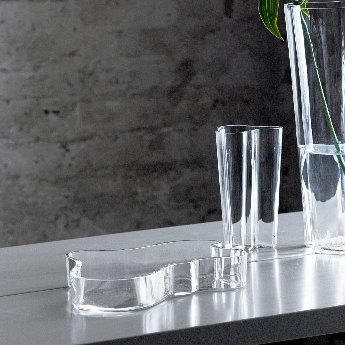 iittala Aalto Large Clear Tray