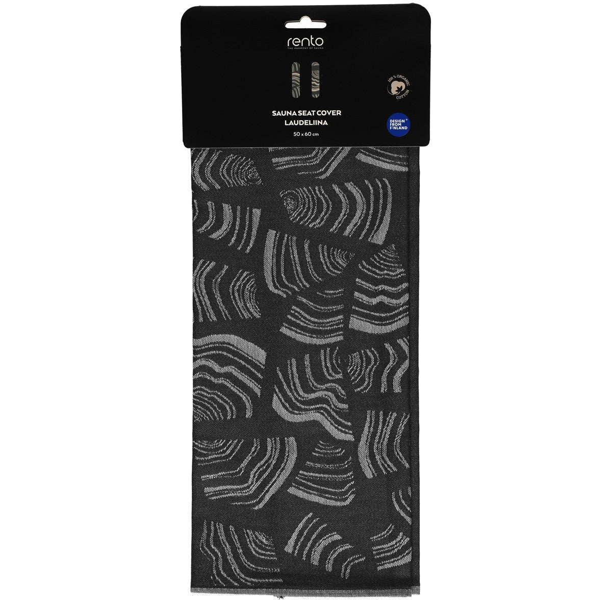 Rento Pino Black Sauna Seat Cover
