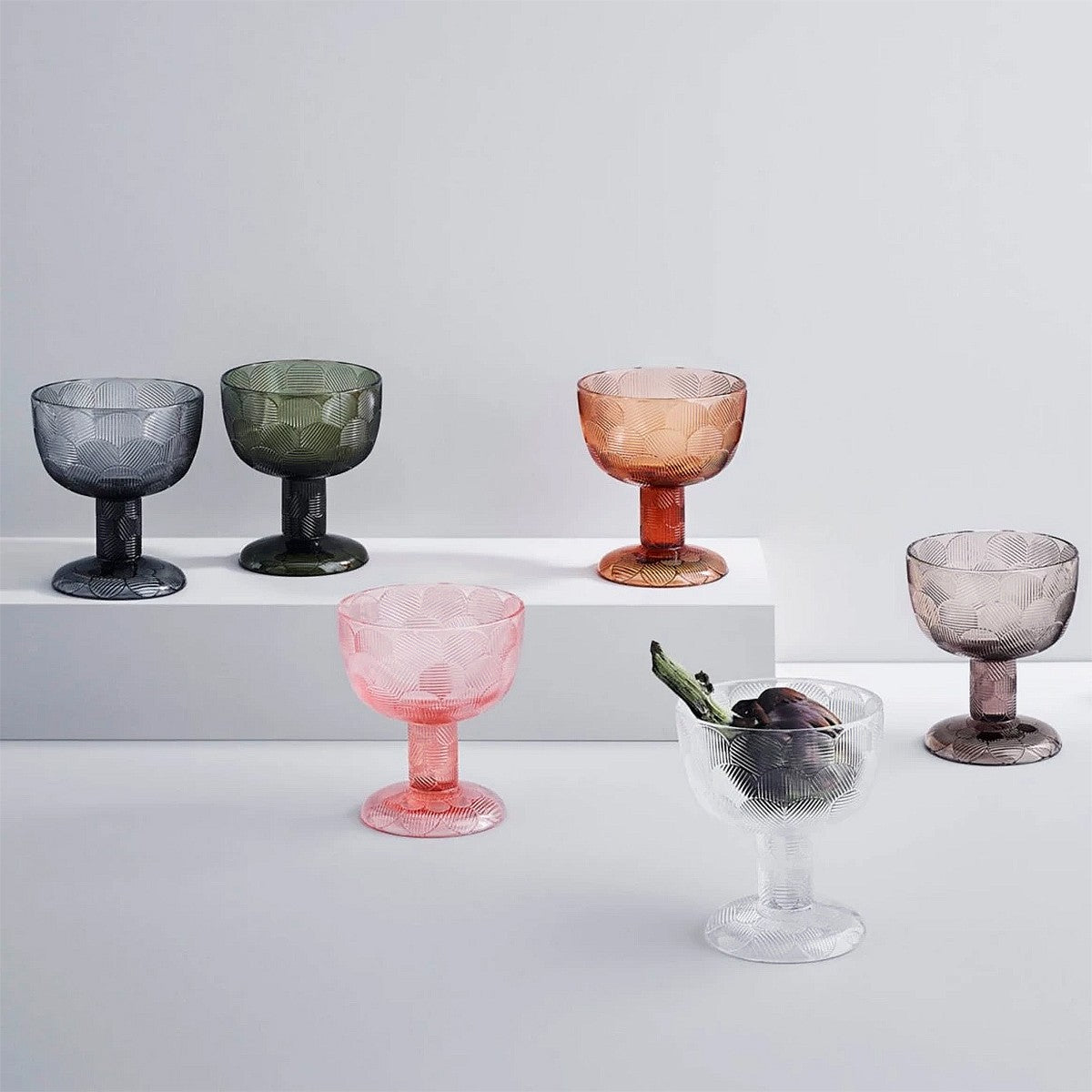 iittala Miranda Clear Footed Bowl