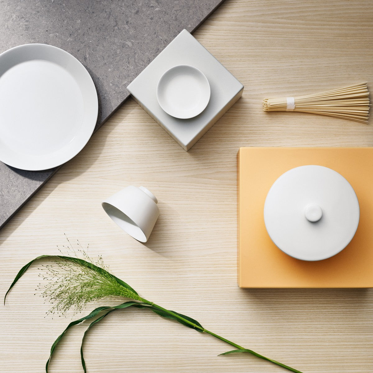 iittala Teema White Salad Plates - Boxed Set of 4