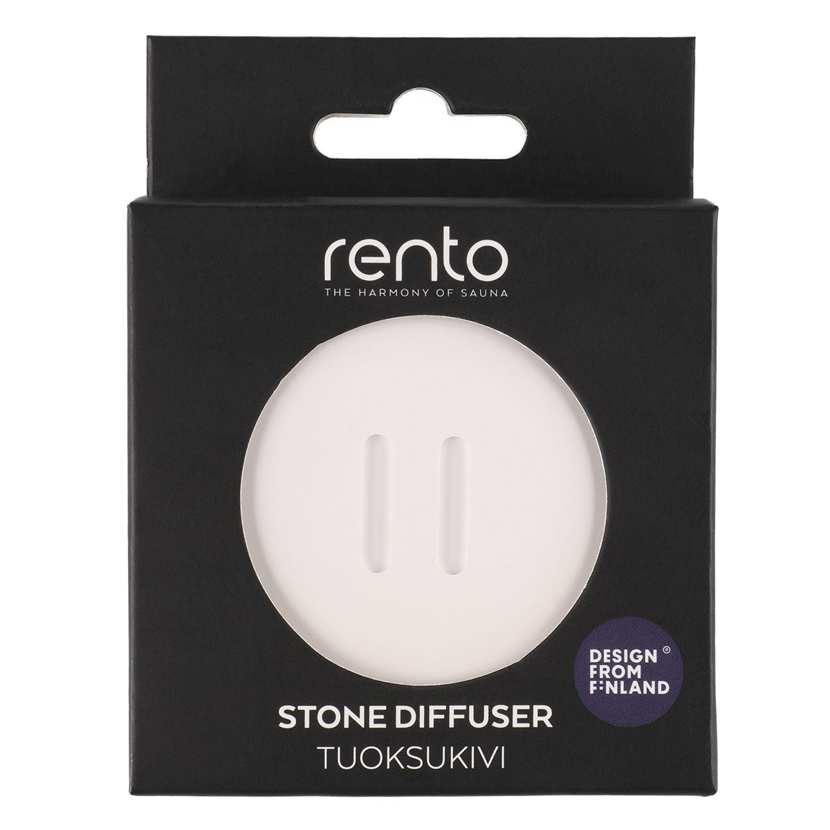 Rento Sauna Stone Diffuser w/ Bamboo Tray