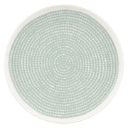Marimekko Rasymatto Light Sage / White Dinner Plate