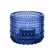 iittala Kastehelmi Ultramarine Blue Candle Holder