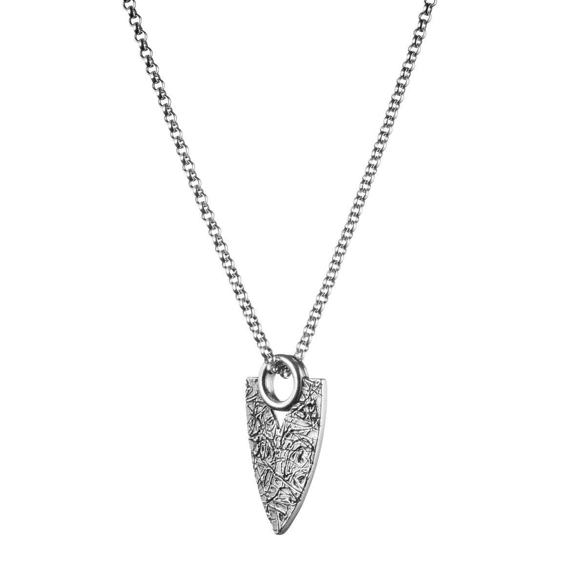 Kalevala Live Hard Live Your Dream Silver Medium Pendant Necklace