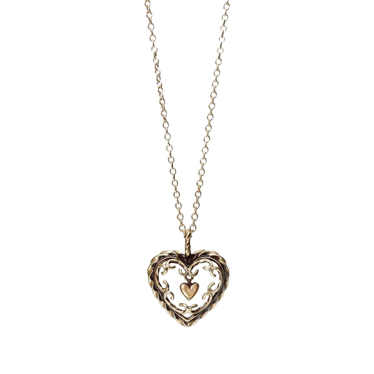 Kalevala Heart of the House Bronze Pendant Necklace