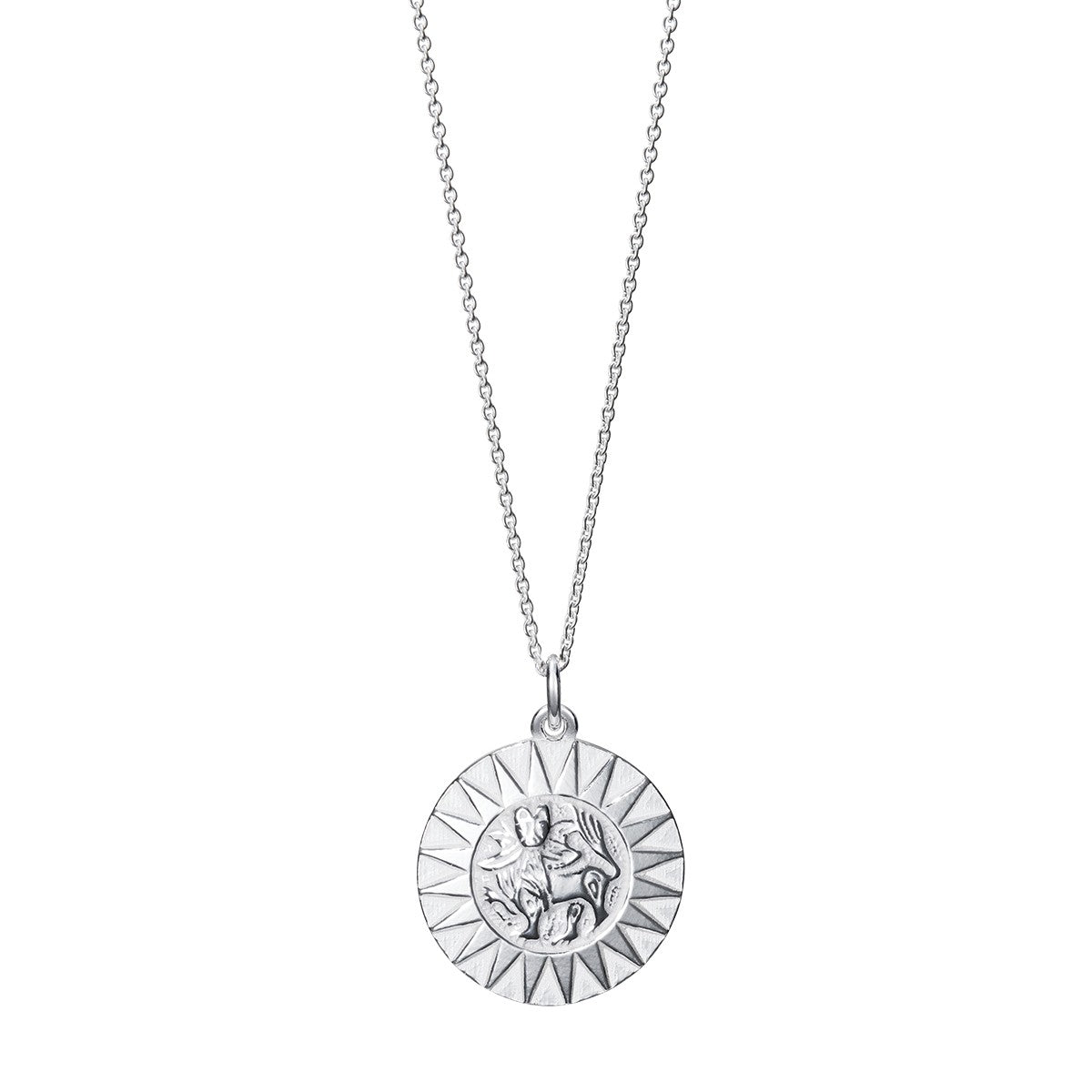 Kalevala Sun Lion Amulet Silver Pendant