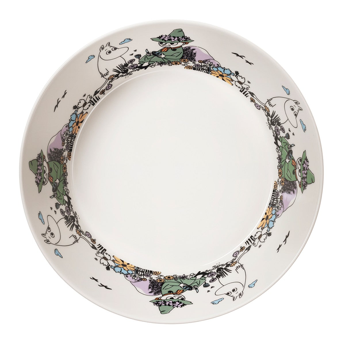 Arabia Moomin Friends Forever Serving Bowl - 80th Anniversary