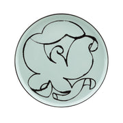 Marimekko Pistilla Mint / Black Salad Plate