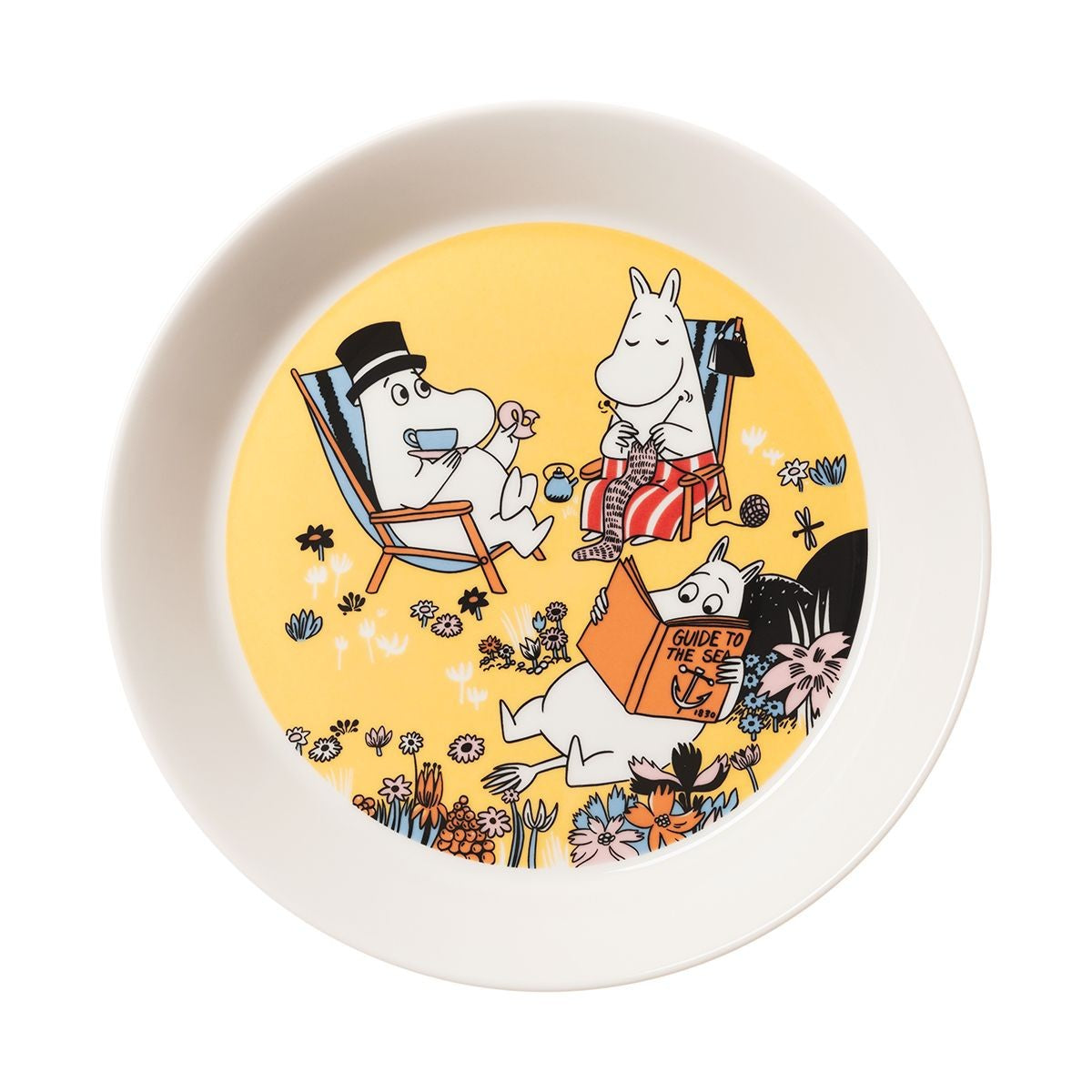 Arabia Moomin Family Time Plate - 80th Anniversary