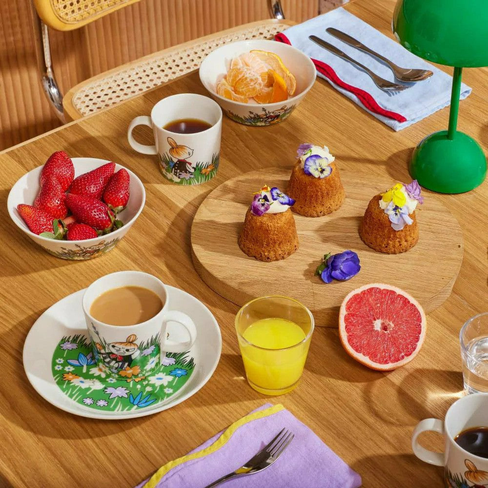 Arabia Moomin Little My and Meadow Plate