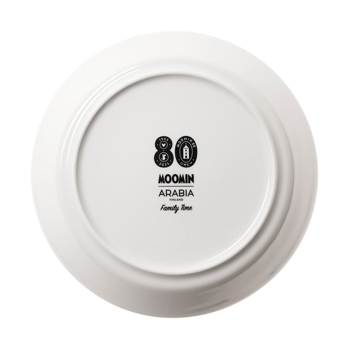 Arabia Moomin Family Time Plate - 80th Anniversary