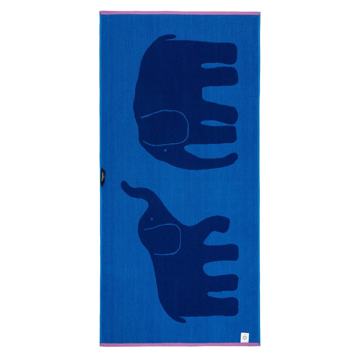 Finlayson Elefantti Vapaa Blue / Pink Bath Towel