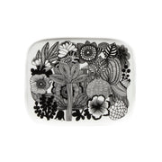 Marimekko Siirtolapuutarha Black / White Small Plate