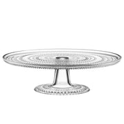 iittala Kastehelmi Clear Large Cake Stand
