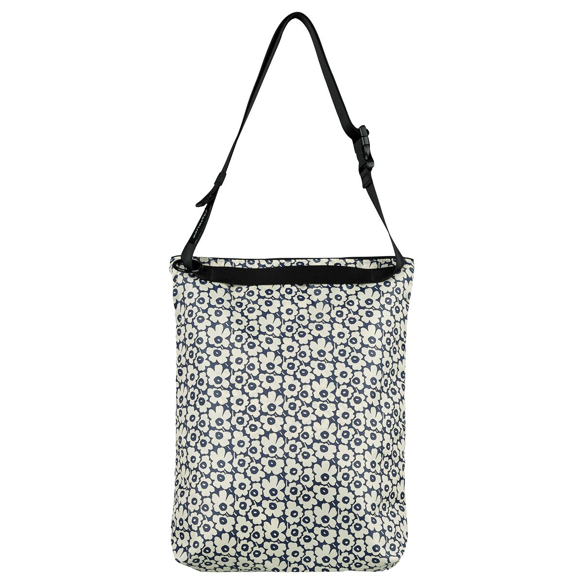 Marimekko Unikko Cream / Dark Blue Medium Neat Crossbody Shoulder Bag