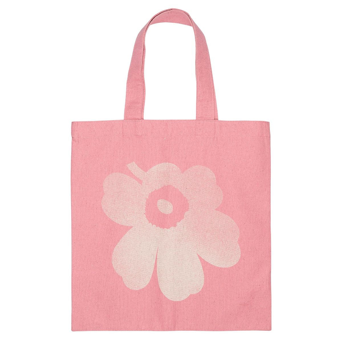 Marimekko Vankka Unikko Pink / Off White Kioski Tote Bag