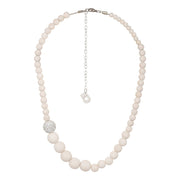 aarikka Bertta Ivory / Silver Necklace