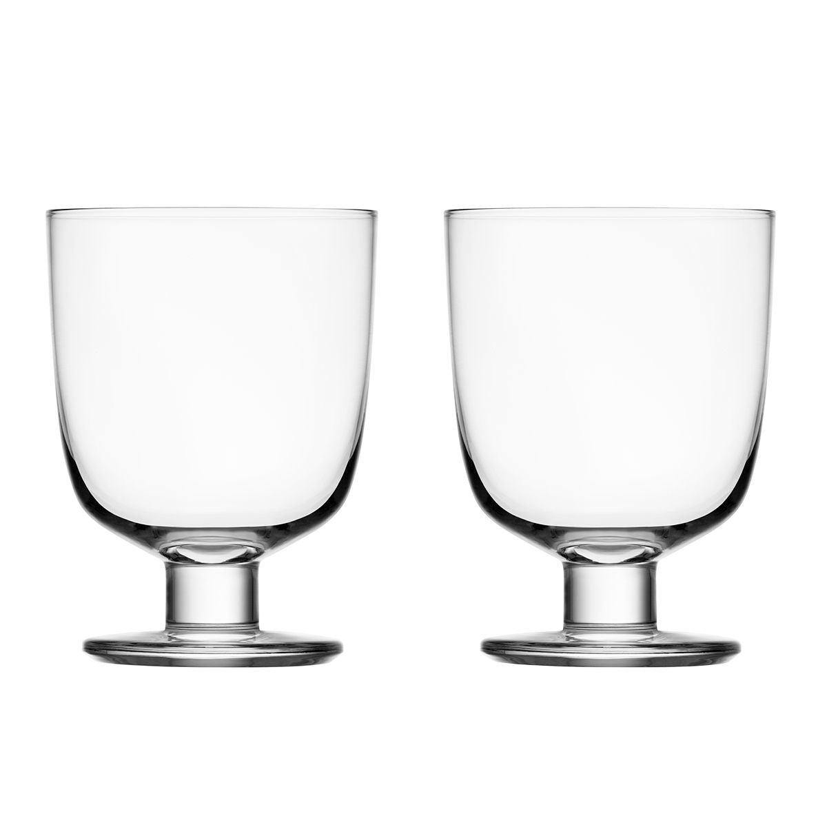 iittala Lempi Clear Glass Goblets - Set of 2