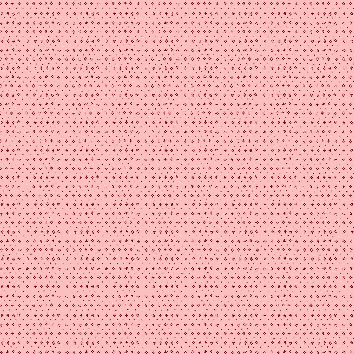 Marimekko Muija Light Pink / Chestnut Brown Cotton Fabric