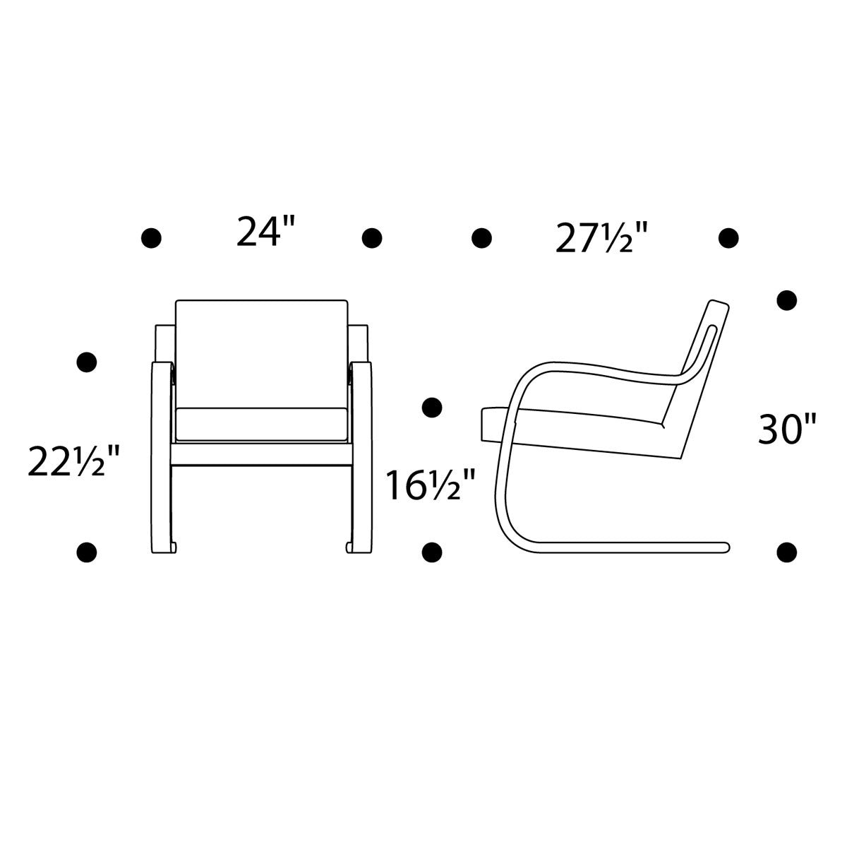 Artek Alvar Aalto Armchair 402